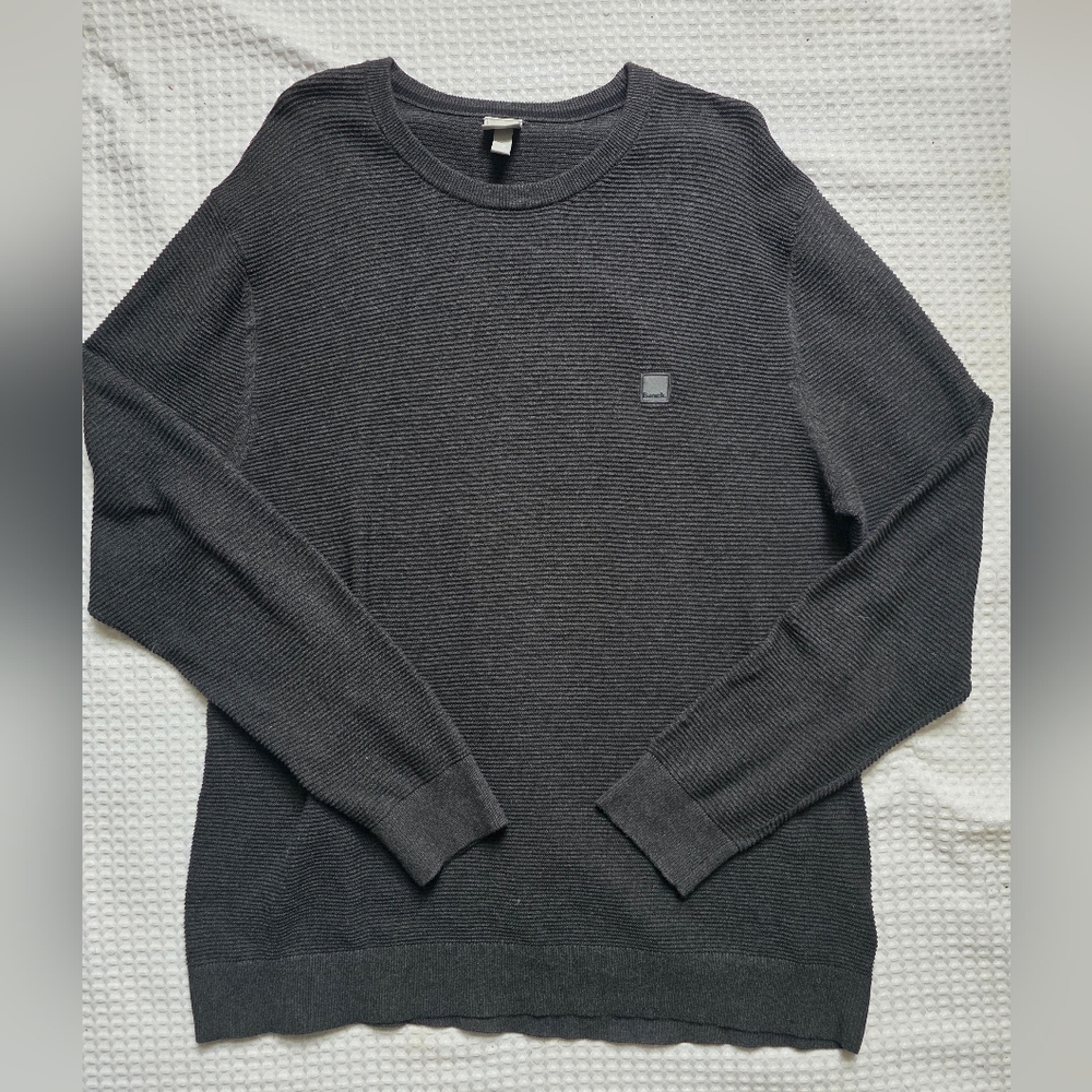 MIX AND MATCH 5/25$ Bench Dark Gray Crewneck Sweater